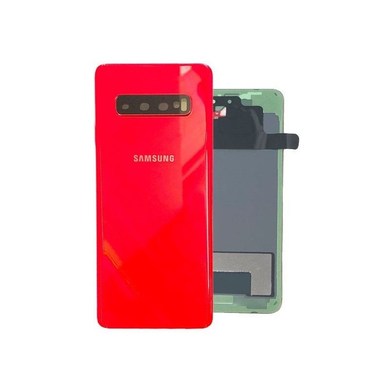 Galinis dangtelis Samsung G973 S10 Cardinal Red originalus (used Grade B)
