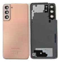 Galinis dangtelis Samsung G991 S21 5G Phantom Pink originalus (used Grade C)