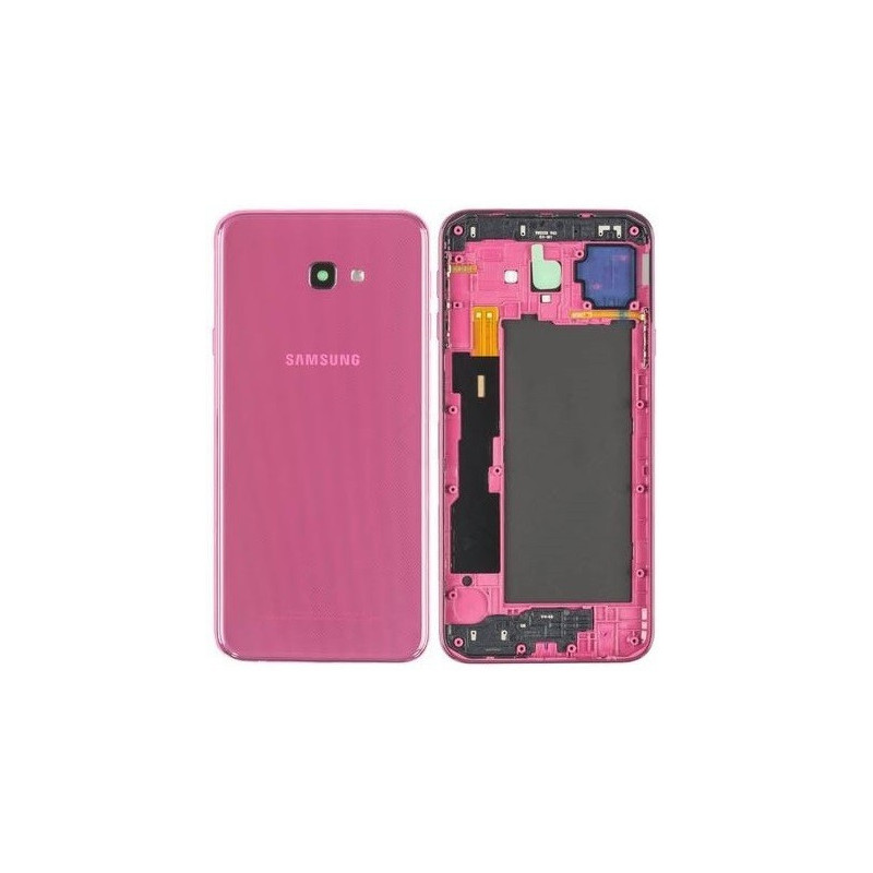 Galinis dangtelis Samsung J415 J4+ 2018 rožinis originalus (used Grade B)