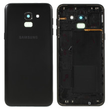 Galinis dangtelis Samsung J600 J6 2018 juodas originalus (used Grade B)