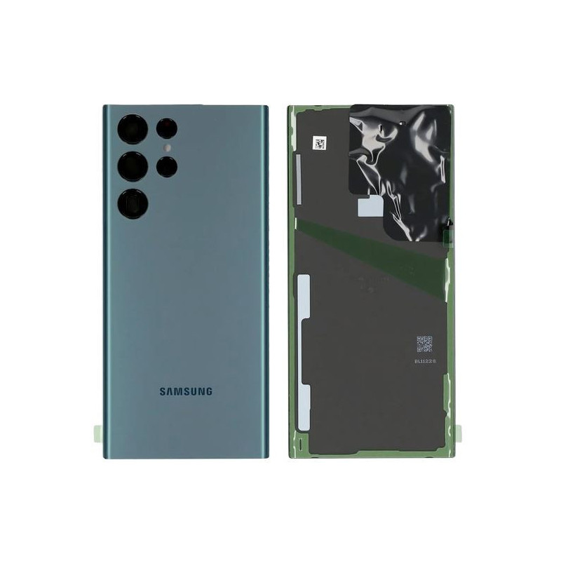 Galinis dangtelis Samsung S908 S22 Ultra Green originalus (used Grade B)
