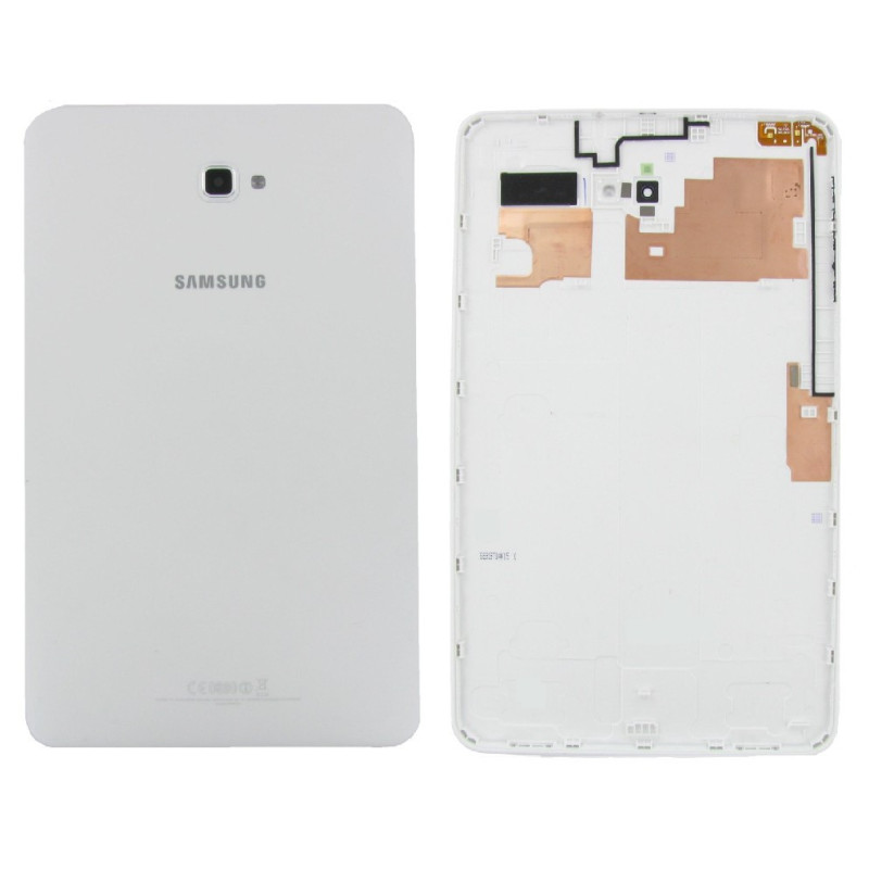 Back cover for Samsung T580 Tab A 10.1 (2016) white original (used Grade C)