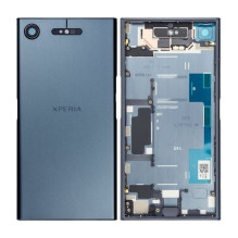Galinis dangtelis Sony G8341 Xperia XZ1 mėlynas originalus (used Grade C)