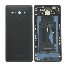 Galinis dangtelis Sony H8314 Xperia XZ2 Compact juodas originalus (used Grade C)