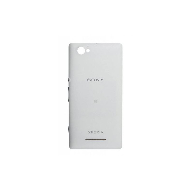 Galinis dangtelis Sony Xperia M white baltas originalus (used Grade A)