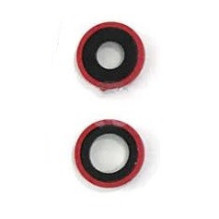 iPhone 11 lens for camera with frame Red (2pcs) ORG