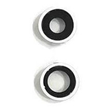 iPhone 11 lens for camera with frame Silver (2pcs) ORG