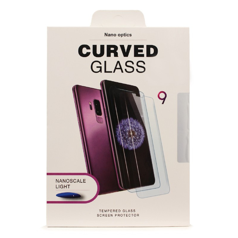 Screen protection glass &quot;5D UV Glue&quot; Samsung G955 S8+ / G965F S9+ curved