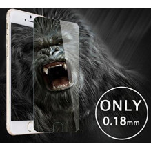 Screen protection glass &quot;Gorilla 0.18mm&quot; Apple iPhone 6 / 6S black bulk