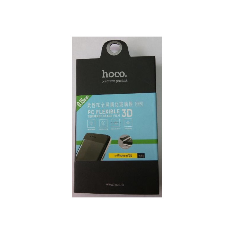 Screen protection glass &quot;Hoco SP9 3D&quot; Apple iPhone 6 / 6S black