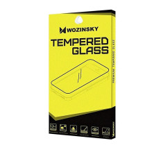 LCD apsauginis stikliukas &quot;Wozinsky 5D Full Glue&quot; Samsung A115 A11 / M115 M11 pritaikytas dėklui juodas