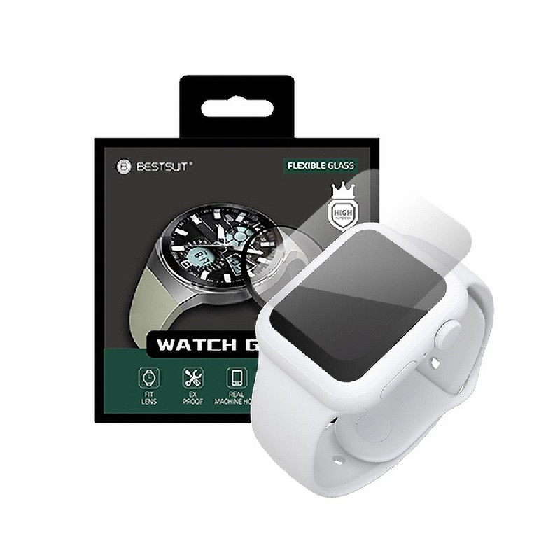 Screen protection glass Bestsuit Flexible Hybrid Glass 5D Apple Watch 4 / 5 / SE 44mm