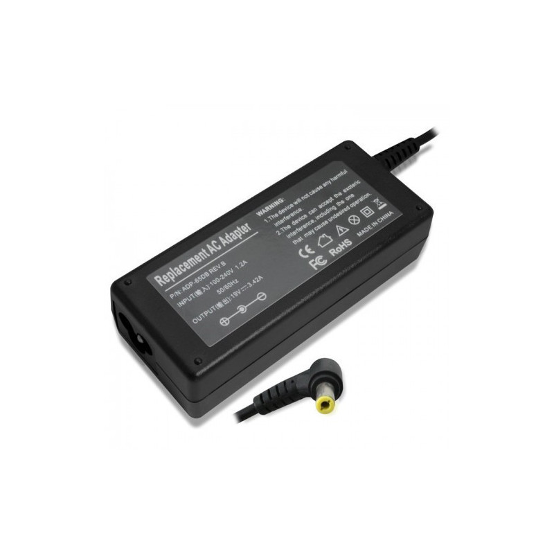 Charger for laptop ACER (19V 3.42A 65W) 5.5*1.7