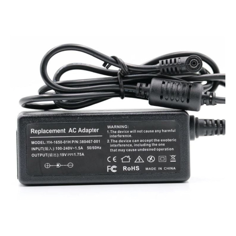 Charger for laptop ASUS (19V 1.75A 33W) 4.0*1.35