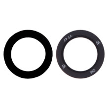 Samsung S911 / S916 S23 / S23 Plus kameros stikliukas Black (only lens) (service pack)