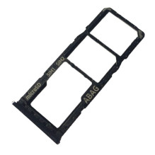 SIM card holder Samsung A217 A21s 2020 Black original (service pack)