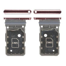 SIM card holder Samsung G991 / G996 / G998 S21 / S21 Plus / S21 Ultra Phantom Pink ORG