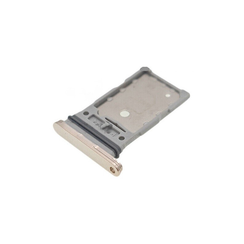 SIM card holder Samsung S911 / S916 S23 / S23 Plus Dual Cream ORG