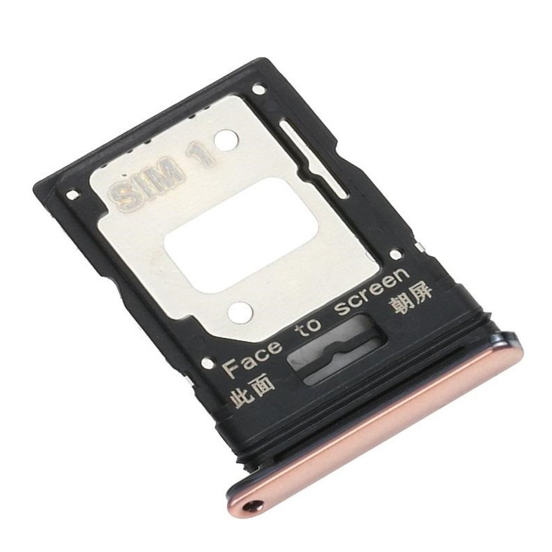 SIM card holder Xiaomi Mi 11 Lite 4G / 5G / 5G NE 2021 Peach Pink ORG