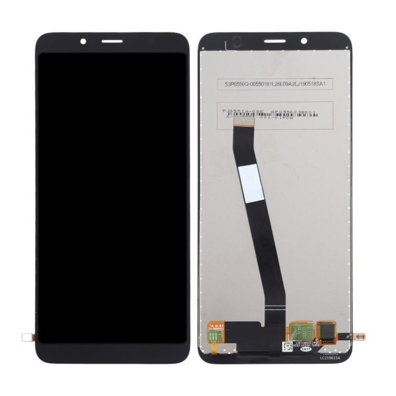 Ekranas Xiaomi Redmi 7A su lietimui jautriu stikliuku Black HQ