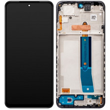 Ekranas Xiaomi Redmi Note 11S / Poco M4 Pro 4G su lietimui jautriu stikliuku ir rėmeliu Graphite Grey OLED