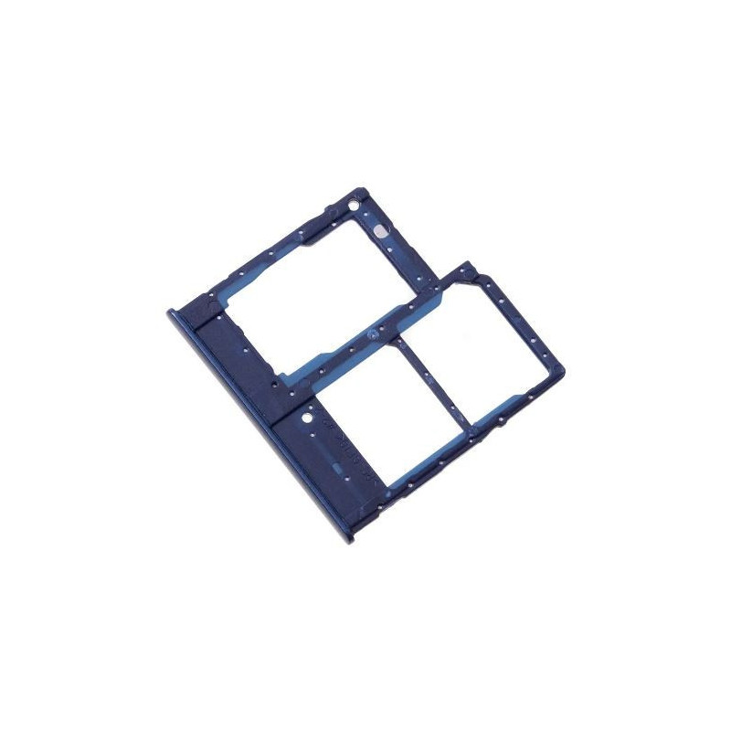 SIM card holder Samsung A202 A20e 2019 Blue original (service pack)