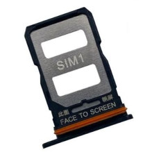 SIM card holder Xiaomi 12T / 12T Pro Black ORG
