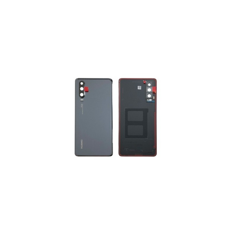 Back cover for Huawei P30 Black original (service pack)