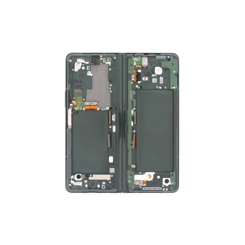 Ekranas Samsung F926 Z Fold3 5G su lietimui jautriu stikliuku (Inner) Phantom Green originalus (used Grade C)