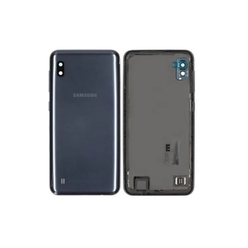 Galinis dangtelis Samsung A105 A10 2019 Black originalus (service pack)