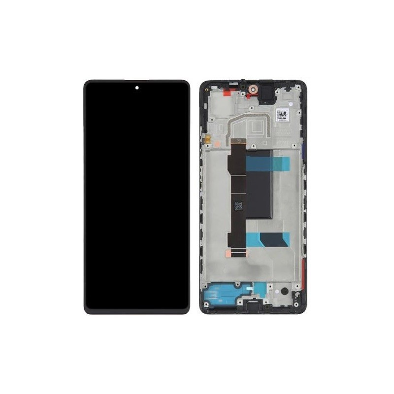 LCD screen Xiaomi Redmi Note 12 Pro 5G / Poco X5 Pro 5G with touch screen with frame Black ORG
