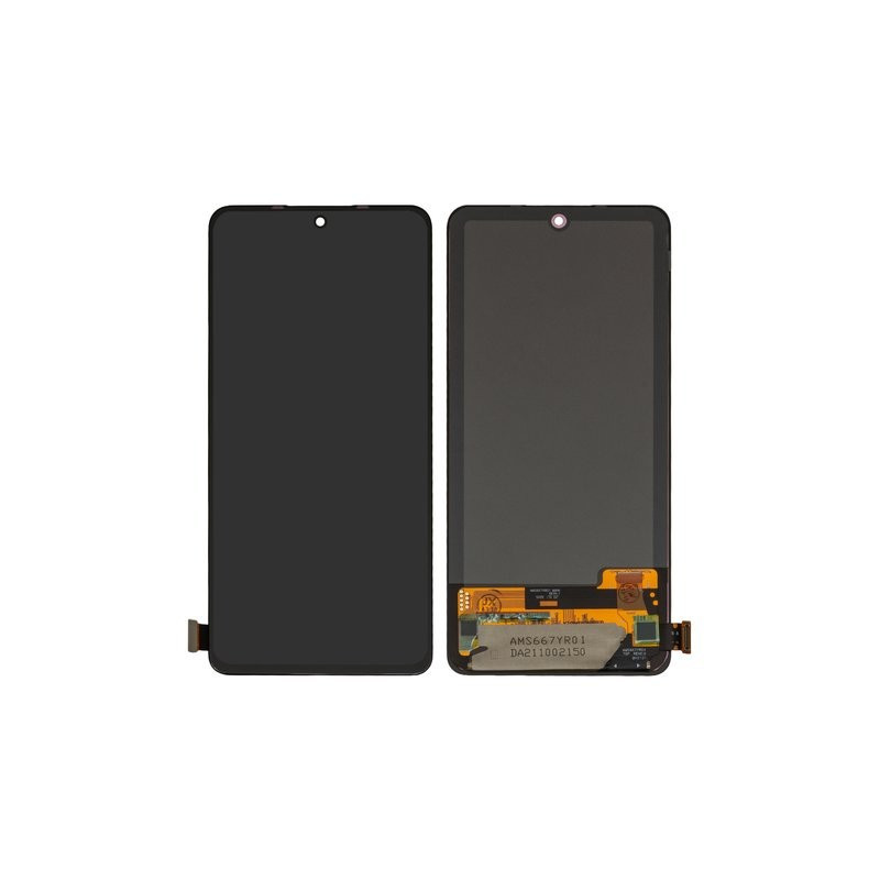 Ekranas Xiaomi Redmi Note 11 Pro / Redmi Note 11 Pro 5G / Poco X4 Pro 5G su lietimui jautriu stikliuku Graphite Grey OLE