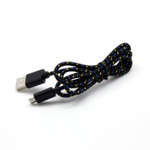 Sbox USB-1031B USB- Micro USB 1M juoda