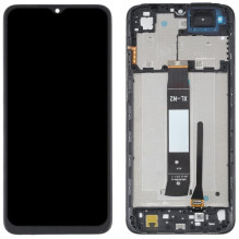 LCD screen Xiaomi Redmi A2 / A2+ with touch screen with frame Black original