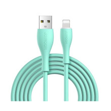 USB kabelis JOYROOM (S-2030M8) &quot;lightning&quot; (2.4A) 2m žalias