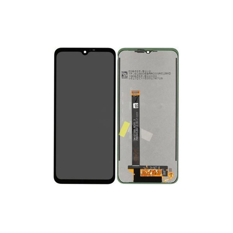 LCD screen Samsung G556 Xcover 7 5G with touch screen Black original (service pack)