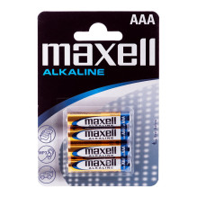 Maxell Battery Alkaline LR-03 AAA 4-Pack Single-use battery