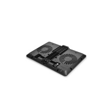 DeepCool U PAL nešiojamojo kompiuterio aušinimo padas 39,6 cm (15,6 colio) 1000 RPM juodas