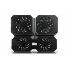 DeepCool MULTI CORE X6 nešiojamojo kompiuterio aušinimo padėklas 39,6 cm (15,6 colio) juodas