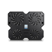 DeepCool MULTI CORE X6 nešiojamojo kompiuterio aušinimo padėklas 39,6 cm (15,6 colio) juodas