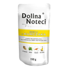 DOLINA NOTECI Premium turtingas vištiena - šlapias šunų maistas - 150g