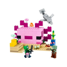 LEGO MINECRAFT 21247 THE AXOLOTL HOUSE
