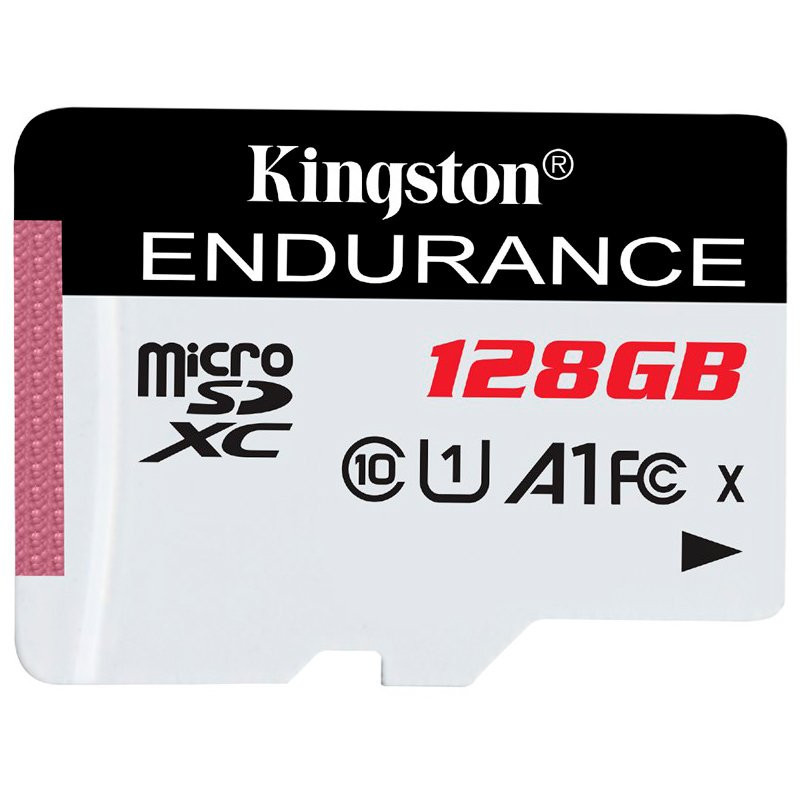 Kingston 128GB microSDXC Endurance 95R/ 45W C10 A1 UHS-I Card Only, EAN: 740617290141