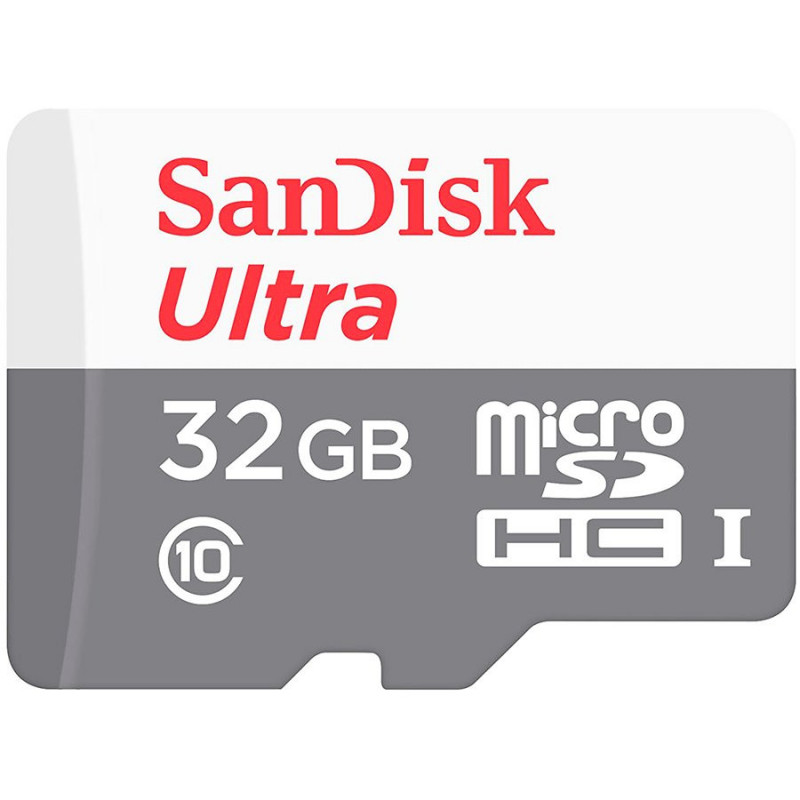 SanDisk Ultra microSDHC 32GB 100MB/ s Class 10 UHS-I, EAN: 619659184384