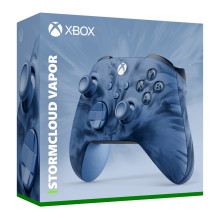 „Microsoft Xbox“ belaidis valdiklis „Stormcloud Vapor Special Edition“ mėlynas „Bluetooth“ / USB žaidimų pultelis, analo