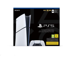 Konsolė Sony PlayStation 5 Digital Slim Edition 1TB SSD Wi-Fi Juoda, balta