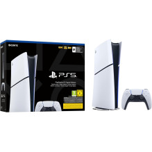 Konsolė Sony PlayStation 5 Digital Slim Edition 1TB SSD Wi-Fi Juoda, balta