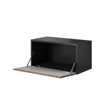 Cama svetainės baldų komplektas ROCO 18 (4xRO3 + 2xRO6) juoda / juoda / juoda