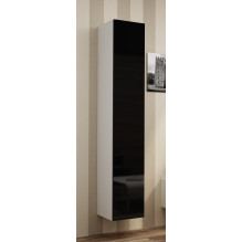 Cama Living room cabinet set VIGO NEW 13 white / black gloss