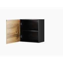 Cama living room cabinet set VIGO 22 black / wotan oak